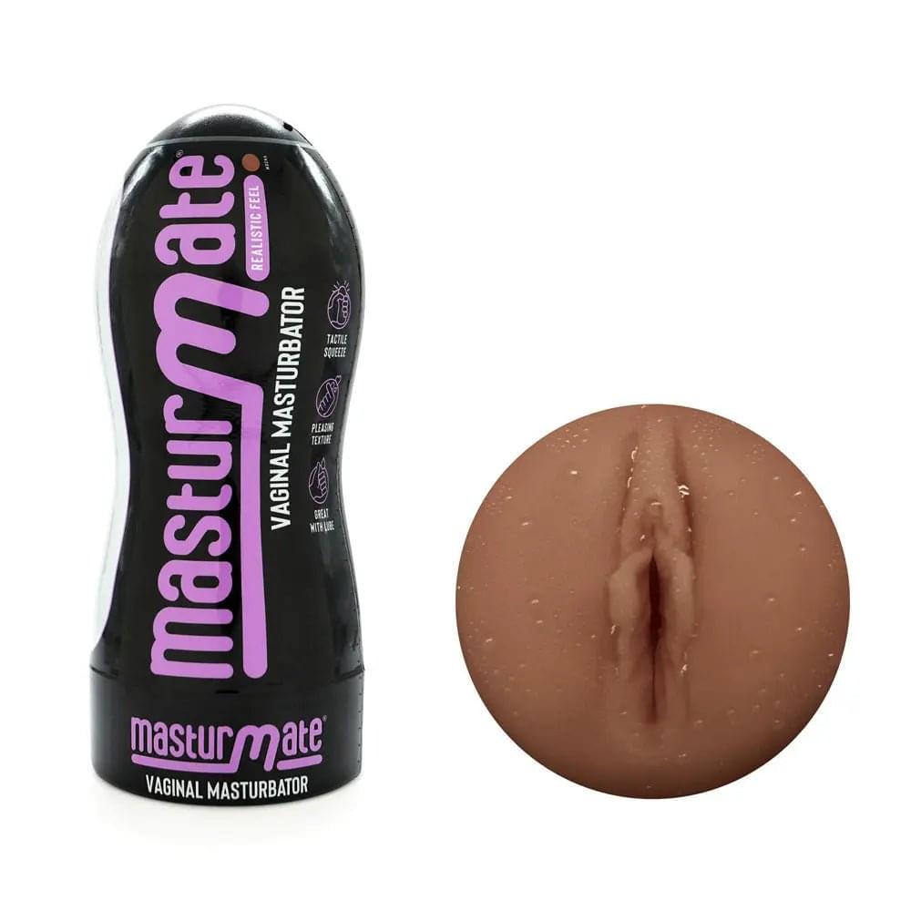 Masturmate - Vagina - Mocha -  Vagina Stroker Creative Conceptions Discreet Intimate Essentials.