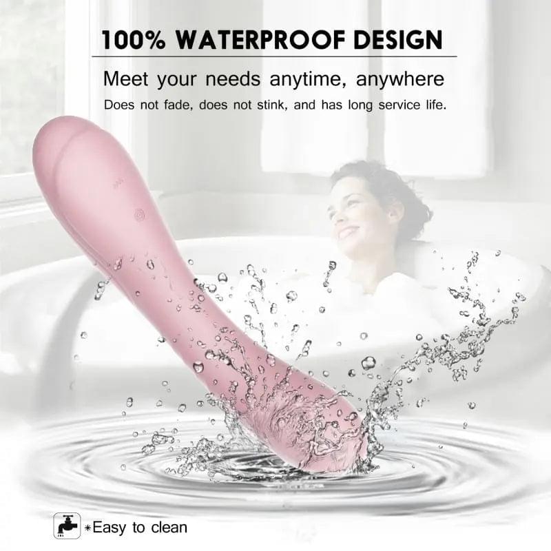 Maya Curve Silicone Vibrator Pink SXE Discreet Intimate Essentials.