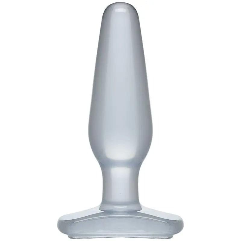 Medium Butt Plug Clear Crystal Jellies Discreet Intimate Essentials.