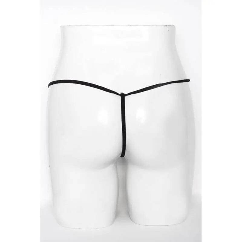 Mesh Net G-String Black Killer Legs Discreet Intimate Essentials.