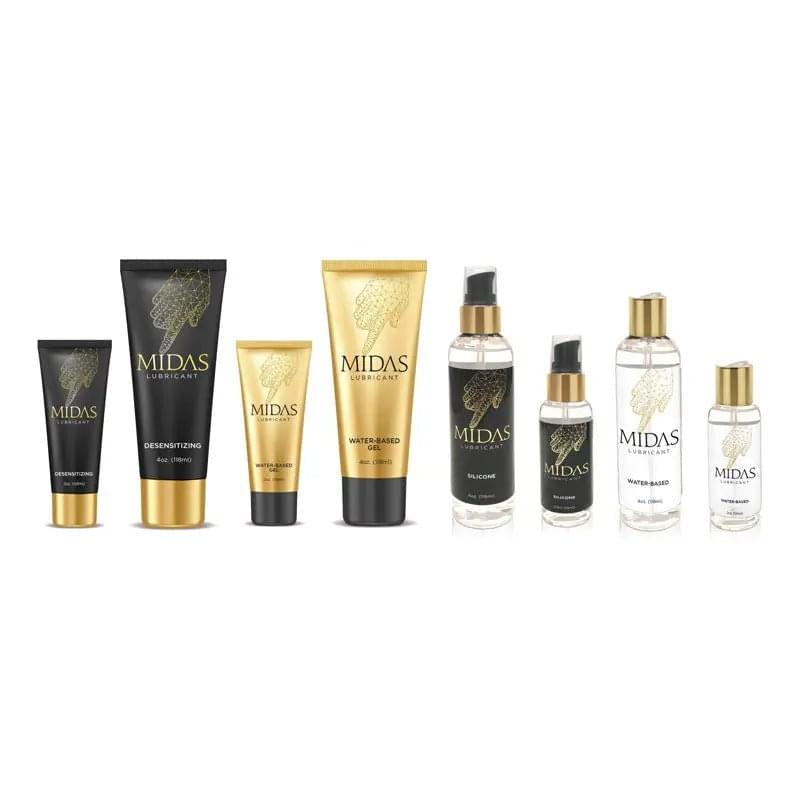 Midas Desensitising Lubricant - 60 ml - Desensitising Lubricant - 59 ml Tube Little Genie Discreet Intimate Essentials.