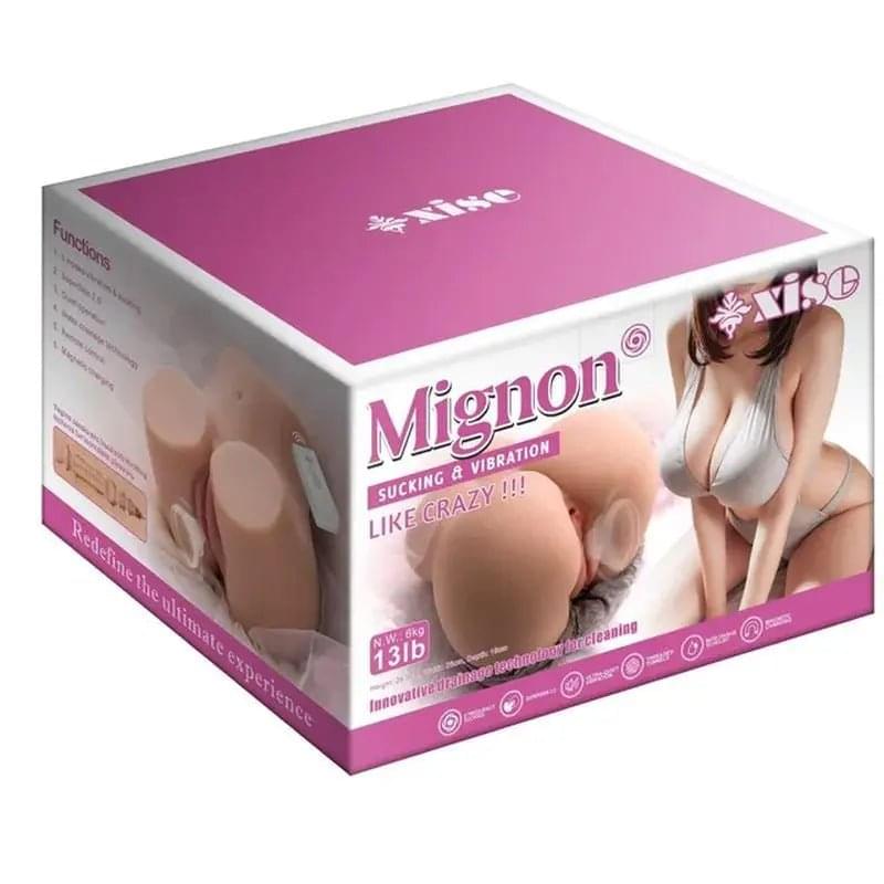 Mignon 6kg USB Auto Suction Pussy and Ass with Remote XISE Discreet Intimate Essentials.