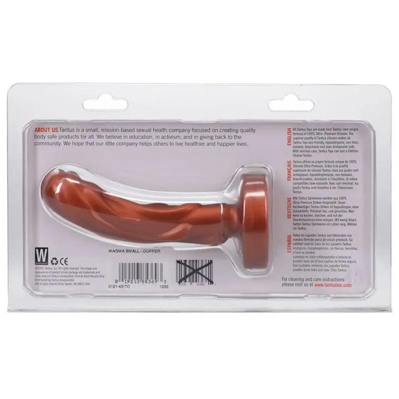 Mini Magma Dildo Copper Tantus Discreet Intimate Essentials.