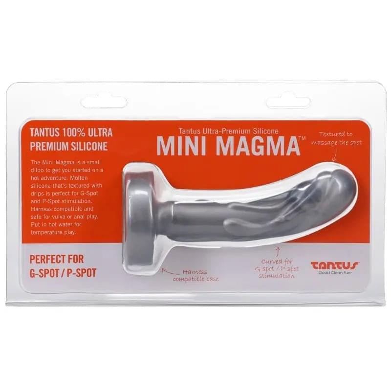 Mini Magma Dildo Silver Tantus Discreet Intimate Essentials.