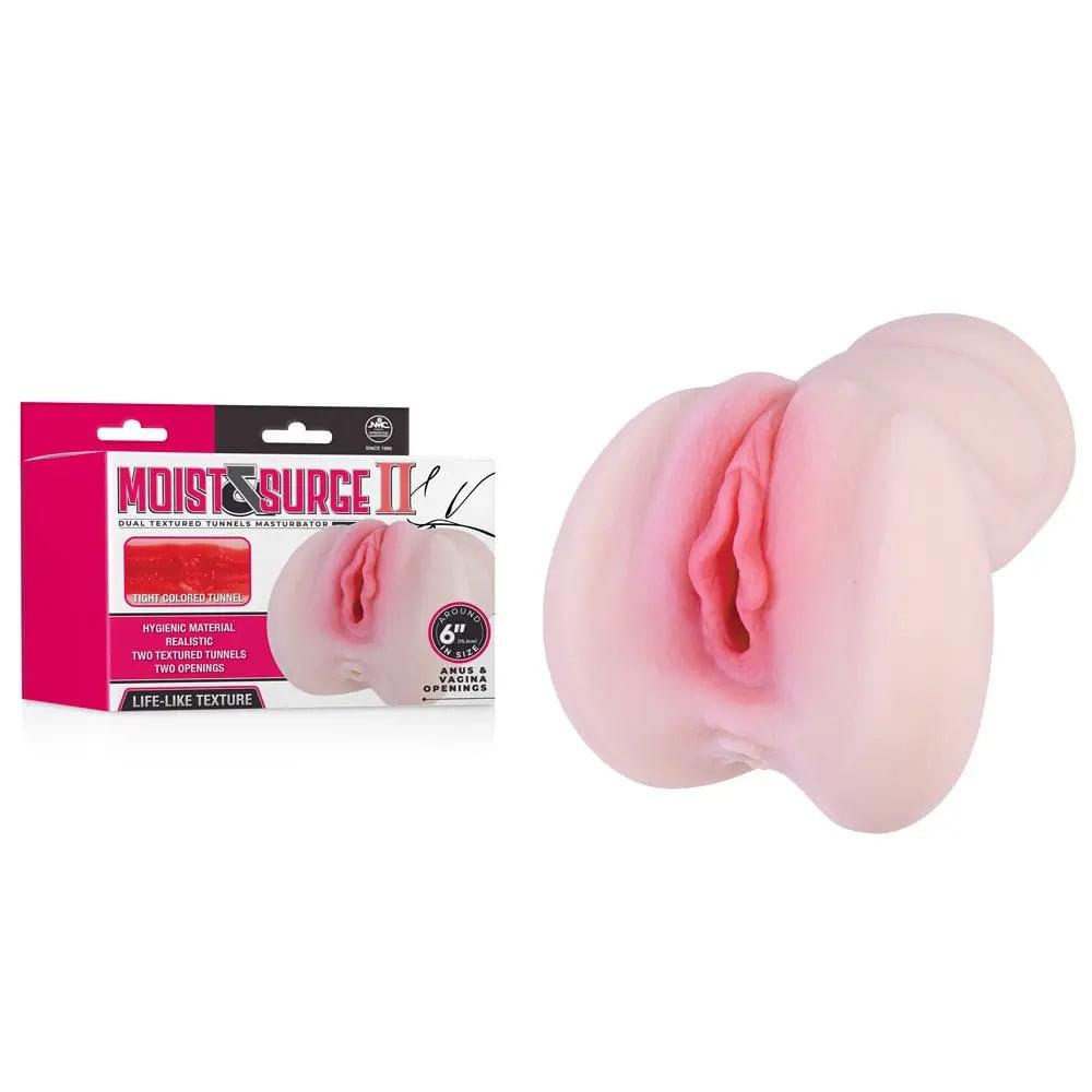 Moist & Surge II -  Dual Layer Vagina Stroker Excellent Power Discreet Intimate Essentials.