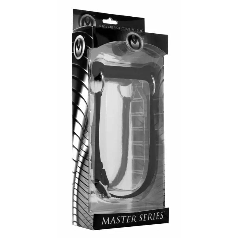 Mr Ed Locking Silicone Bit Gag Master Series Discreet Intimate Essentials.