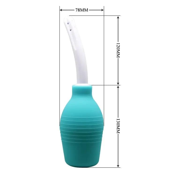 MR PLAY Anal Douche - Aqua/White Unisex Douche - 310 ml Capacity Mr Play Discreet Intimate Essentials.