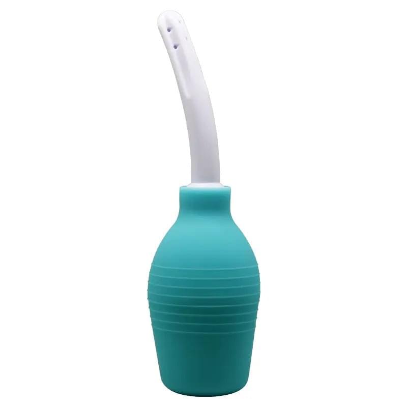 MR PLAY Anal Douche - Aqua/White Unisex Douche - 310 ml Capacity Mr Play Discreet Intimate Essentials.