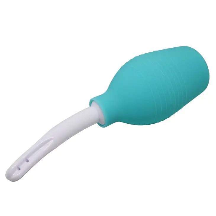 MR PLAY Anal Douche - Aqua/White Unisex Douche - 310 ml Capacity Mr Play Discreet Intimate Essentials.