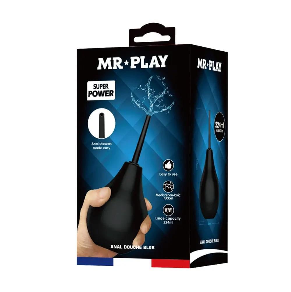 MR PLAY Anal Douche -  -  Unisex Douche - 224 ml Capacity Mr Play Discreet Intimate Essentials.