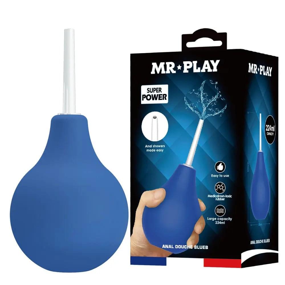 MR PLAY Anal Douche -  -  Unisex Douche - 224 ml Capacity Mr Play Discreet Intimate Essentials.