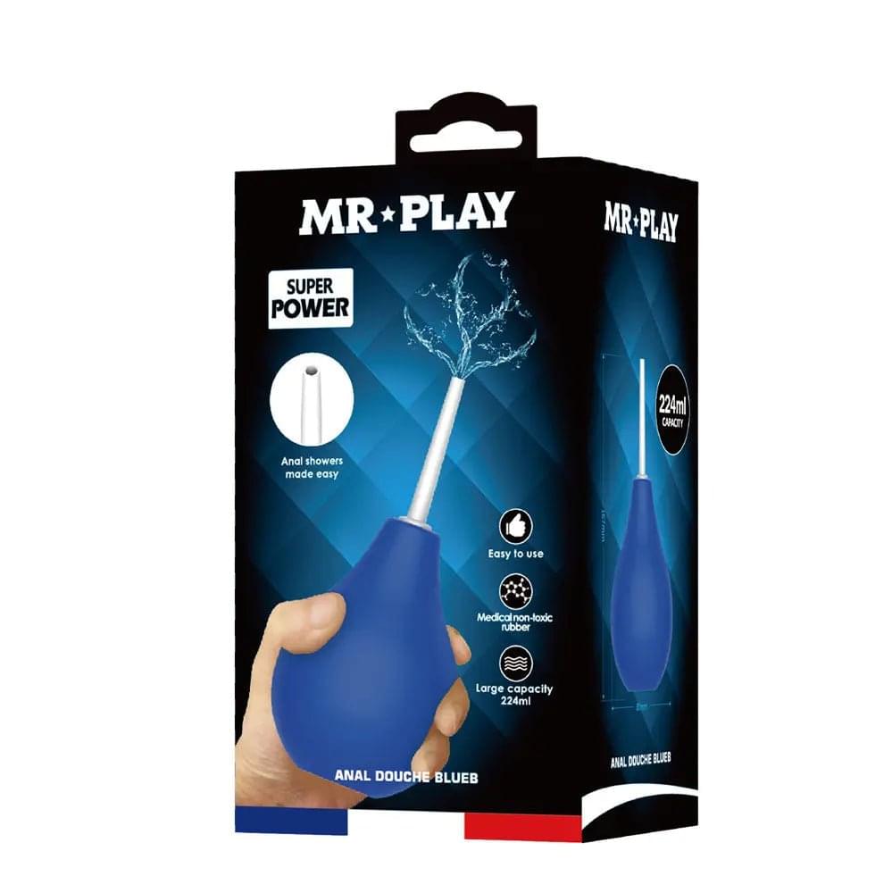 MR PLAY Anal Douche -  -  Unisex Douche - 224 ml Capacity Mr Play Discreet Intimate Essentials.