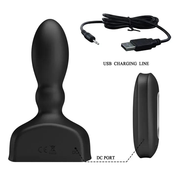 MR PLAY Inflatable Anal Plug -  USB Rechargeable Inflatable Anal Plug with Wireless Remote Mr Play Discreet Intimate Essentials.