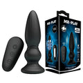 MR PLAY Powerful Vibrating Anal Plug -  12.5 cm USB Rechargeable Vibrating Anal Plug with Remote Mr Play Discreet Intimate Essentials.