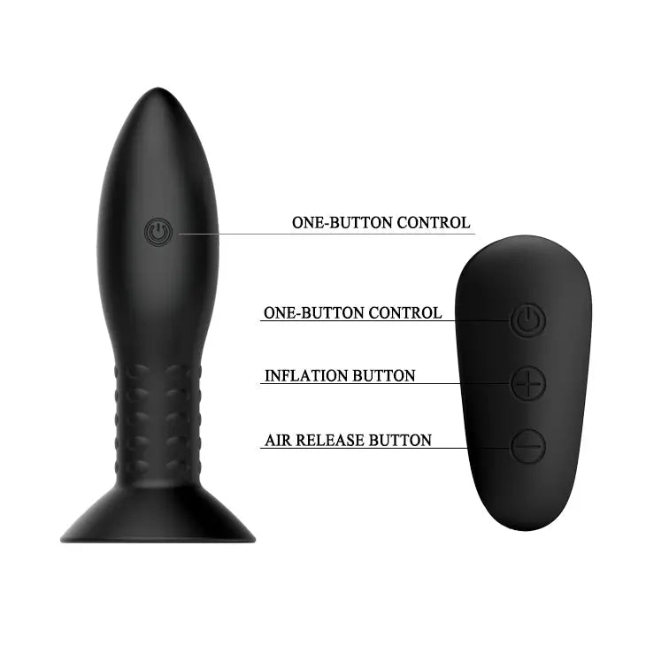 Shop affordable quality MR PLAY Rotation Beads Anal Plug - USB Rechargeable Beaded Butt Plug with Wireless Remote - Discreet Intimate Essentials - ANAL TOYS - Mr Play