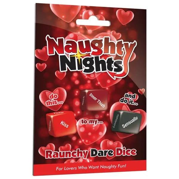 Naughty Nights Raunchy Dare Dice - Lovers Dice Game Creative Conceptions Discreet Intimate Essentials.