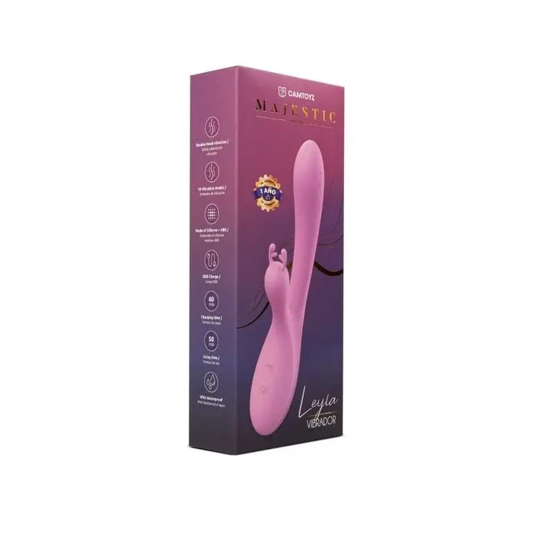 Nelea Pro USB Rabbit Vibrator CAMTOYZ Discreet Intimate Essentials.
