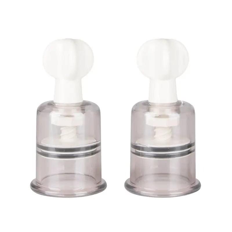 Nipple and Clit Suckers Medium 2 Pc Fetish Collection Discreet Intimate Essentials.