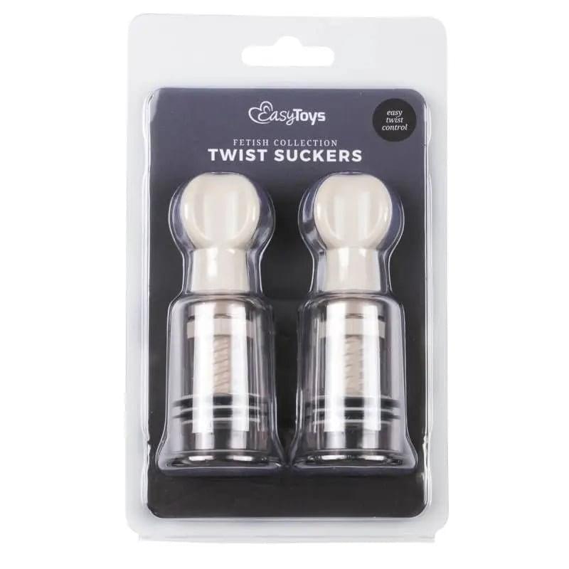 Nipple and Clit Suckers Small 2 Pc Fetish Collection Discreet Intimate Essentials.