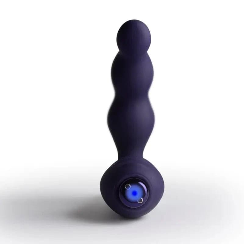 Nova Dominion Beaded P Spot Vibrator Blue Rocks Off Discreet Intimate Essentials.