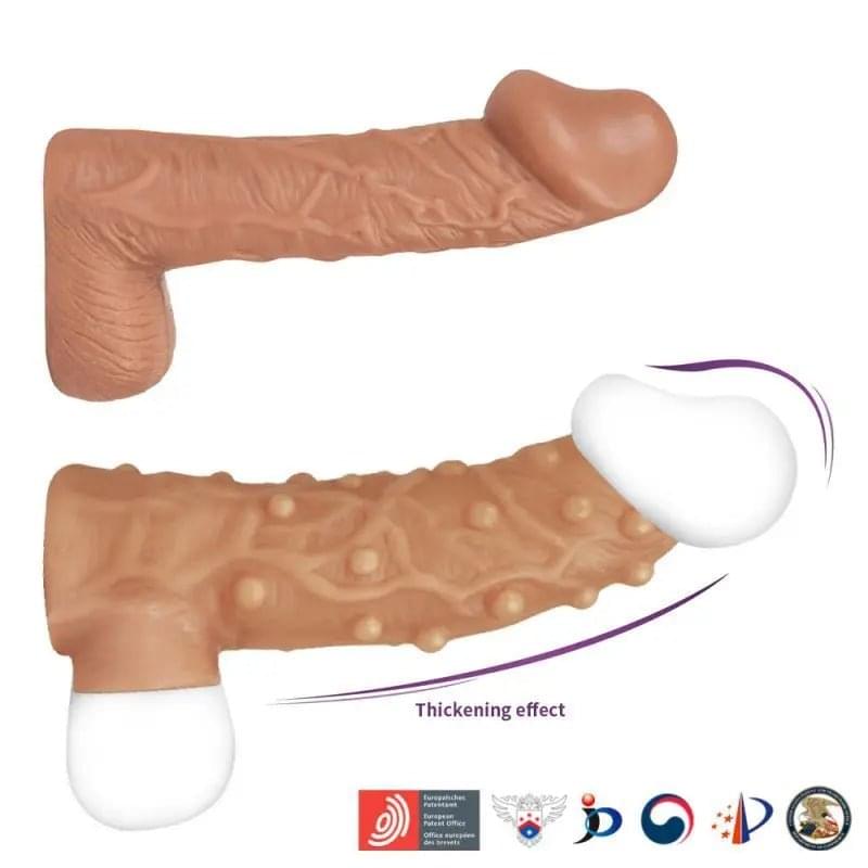 Nude Sleeve 2 Small Kokos Discreet Intimate Essentials.