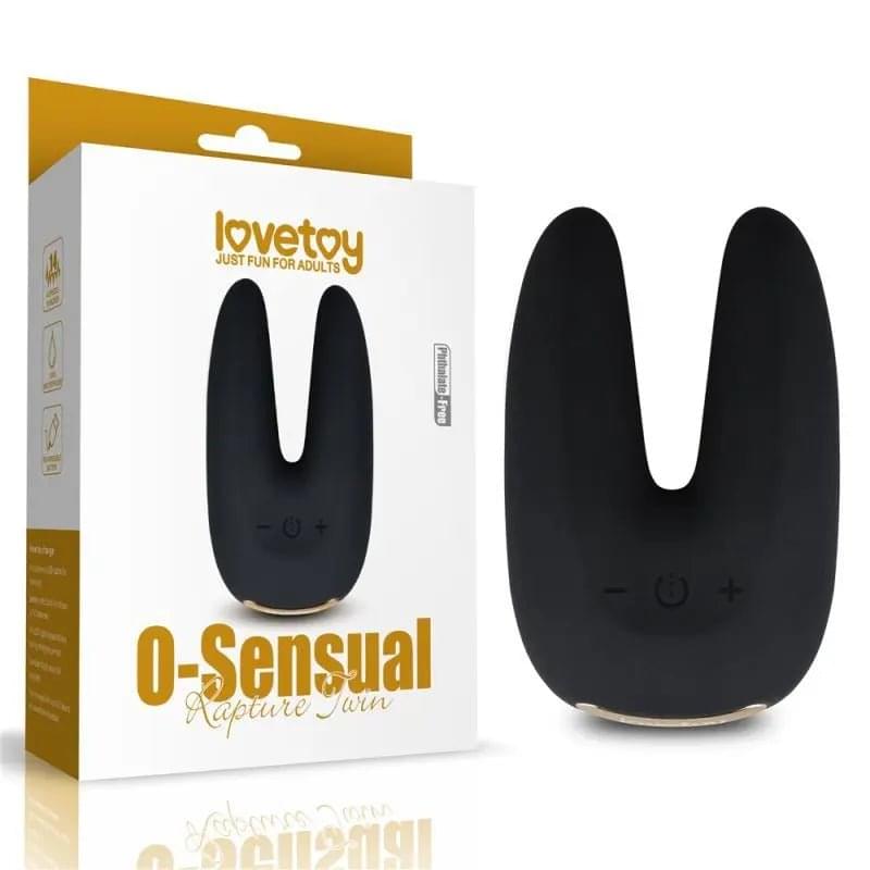 O Sensual Rapture Dual Motor Clit Massager Vibrator Lovetoy Discreet Intimate Essentials.
