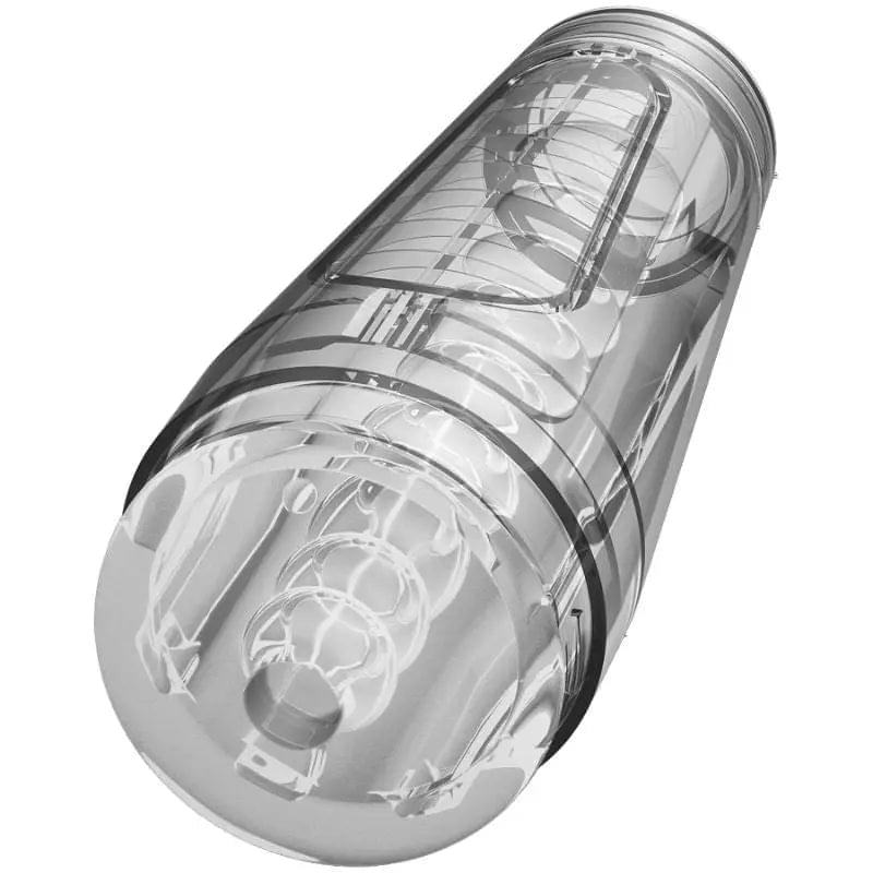Optix Crystal Masturbator Clear Main Squeeze Discreet Intimate Essentials.