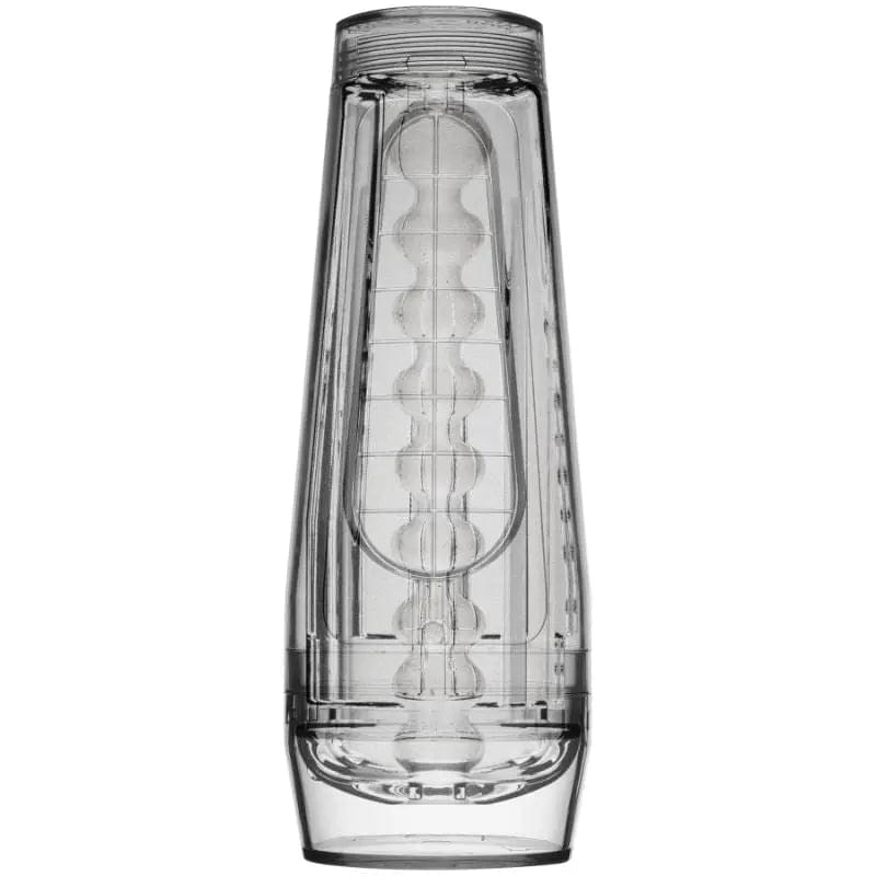 Optix Crystal Masturbator Clear Main Squeeze Discreet Intimate Essentials.