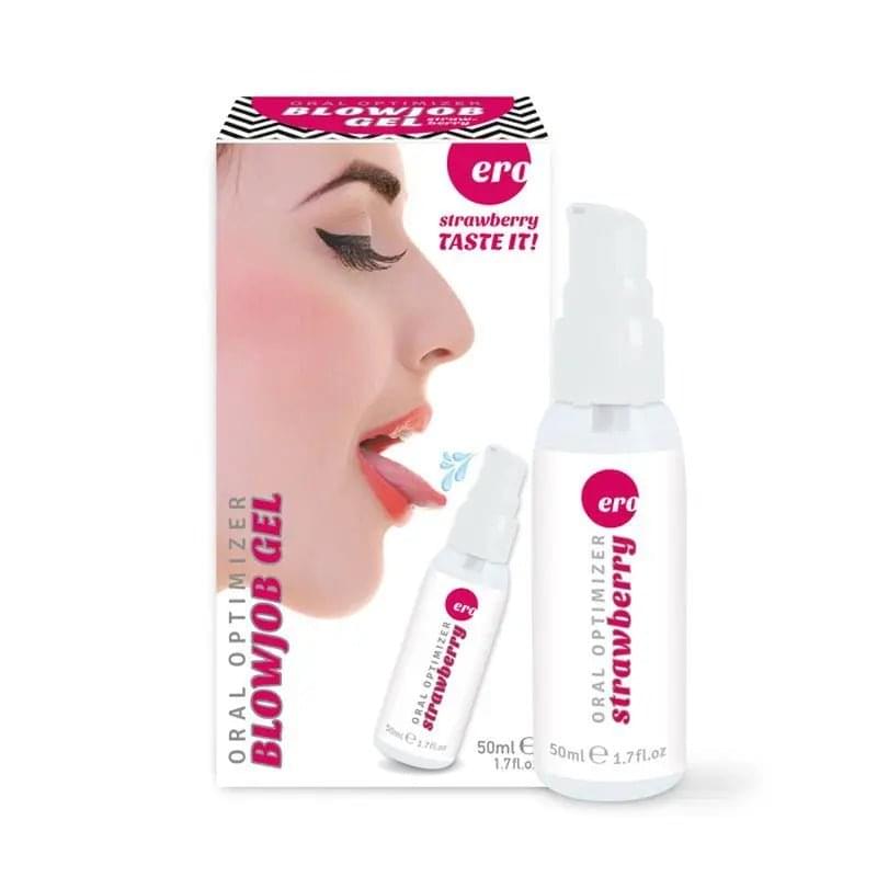 Oral Optimizer Blowjob Gel Strawberry 50ml Hot Ero Discreet Intimate Essentials.