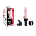 Orgasm Queen Thrusting Dildo -  USB Rechargeable Vibrating, Heating & Thrusting Dildo Machine with Remote Control Excellent Power Discreet Intimate Essentials.
