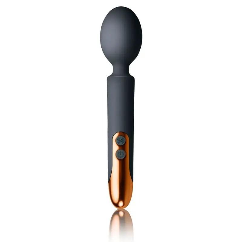 Oriel Rechargeable Wand Black Rocks Off Discreet Intimate Essentials.