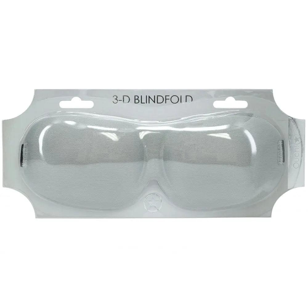 OUCH! 3D Mask - Silver - Silver Eye Mask Shots Toys Discreet Intimate Essentials.
