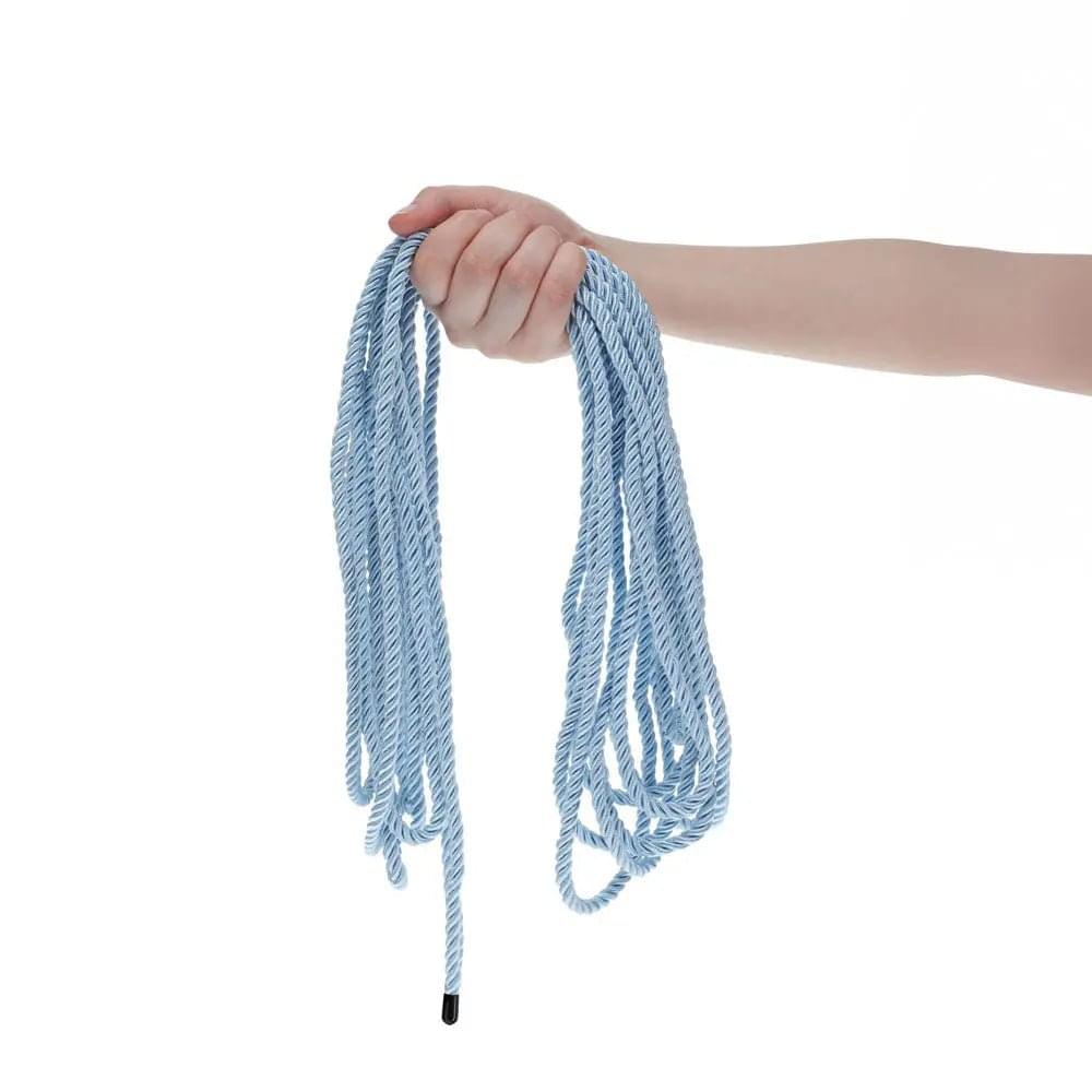 OUCH! Bondage Rope - 10 M - Powder  - Powder  Nylon Bondage Rope - 10 metre Length Shots Toys Discreet Intimate Essentials.