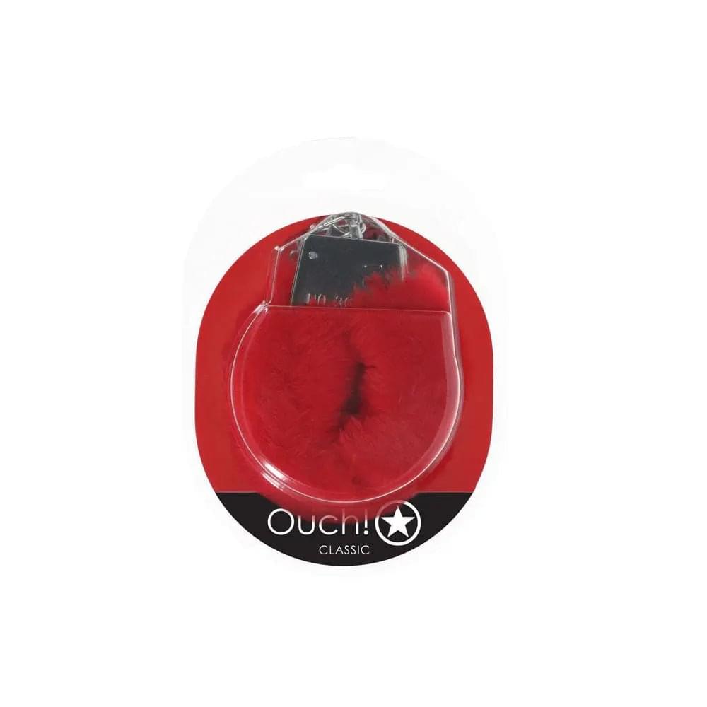 OUCH! Classic Fluffy Cuffs -  -  Fluffy Restraints Shots Toys Discreet Intimate Essentials.