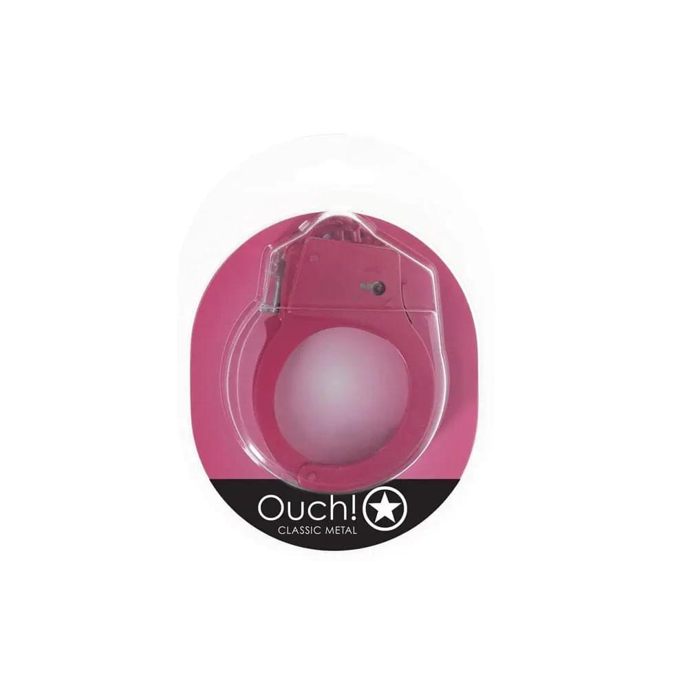 OUCH! Classic Metal Cuffs -  -  Restraints Shots Toys Discreet Intimate Essentials.