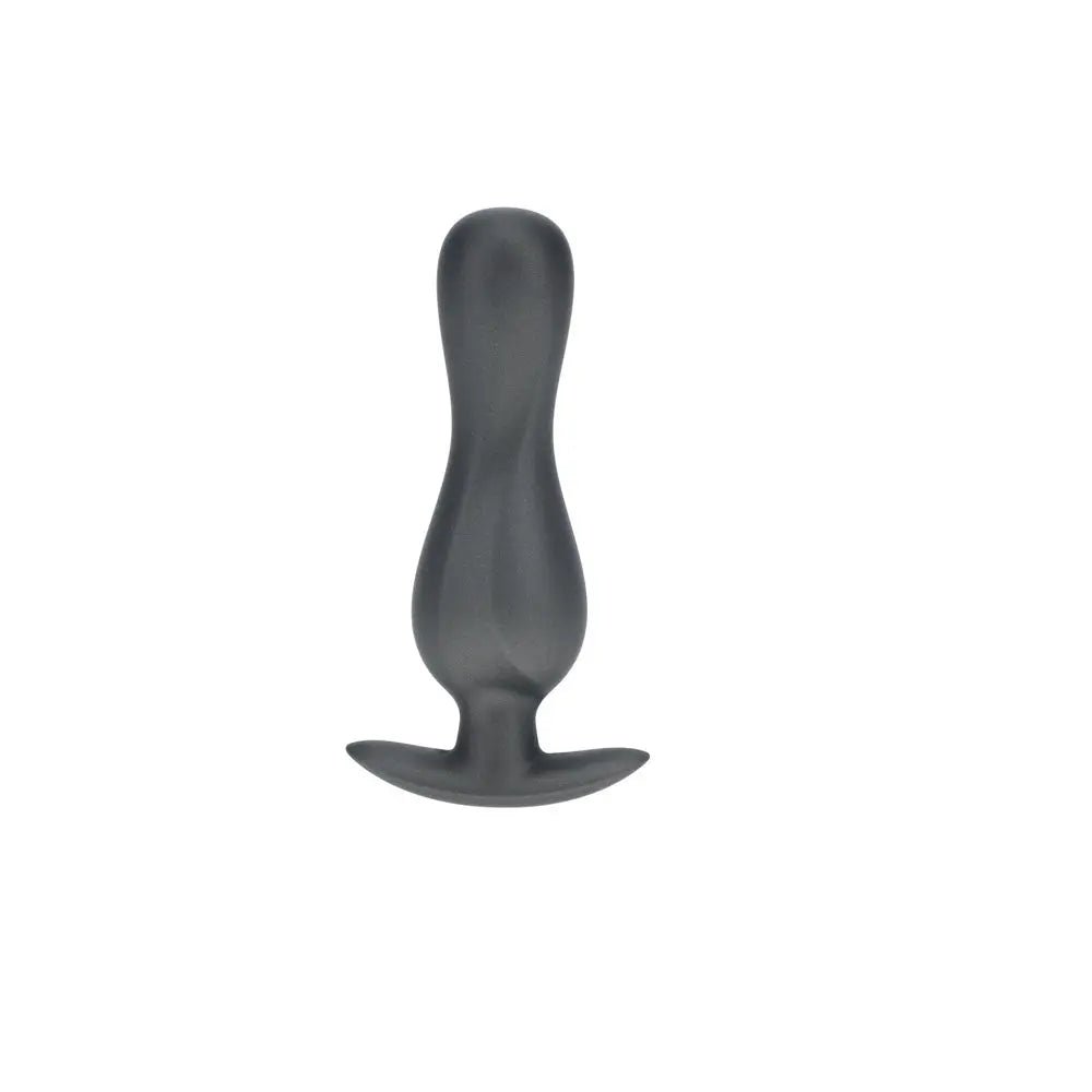 Shop affordable quality OUCH! Curvy Anal Plug - Gun Metal - Gun Metal Grey 11.7 cm Butt Plug - Discreet Intimate Essentials - ANAL TOYS - Shots Toys