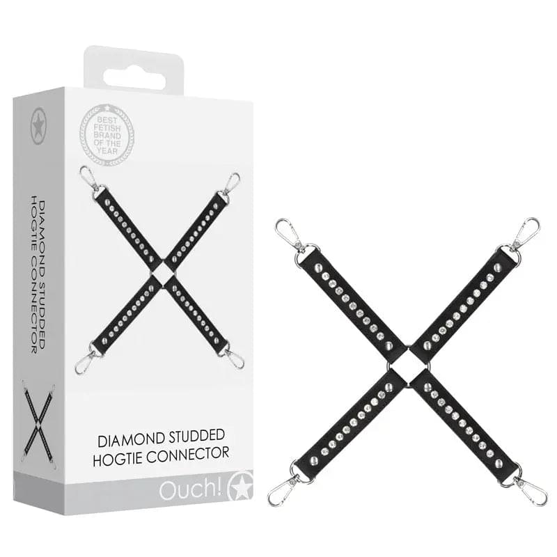 OUCH! Diamond Studded Hogtie -  Restraint Shots Toys Discreet Intimate Essentials.