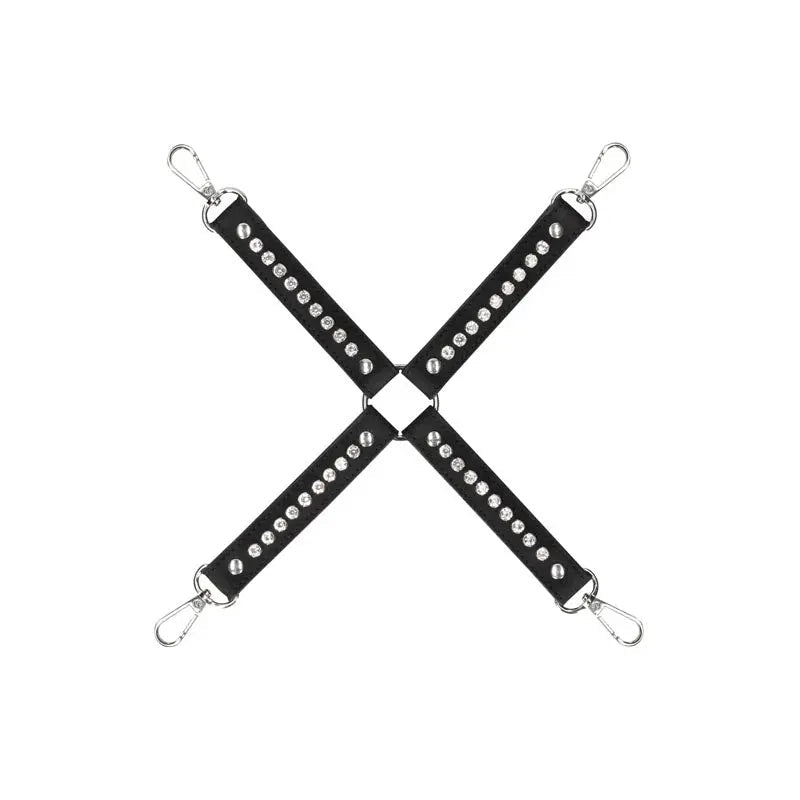 Shop affordable quality OUCH! Diamond Studded Hogtie - Restraint - Discreet Intimate Essentials - BONDAGE-TOYS - Shots Toys