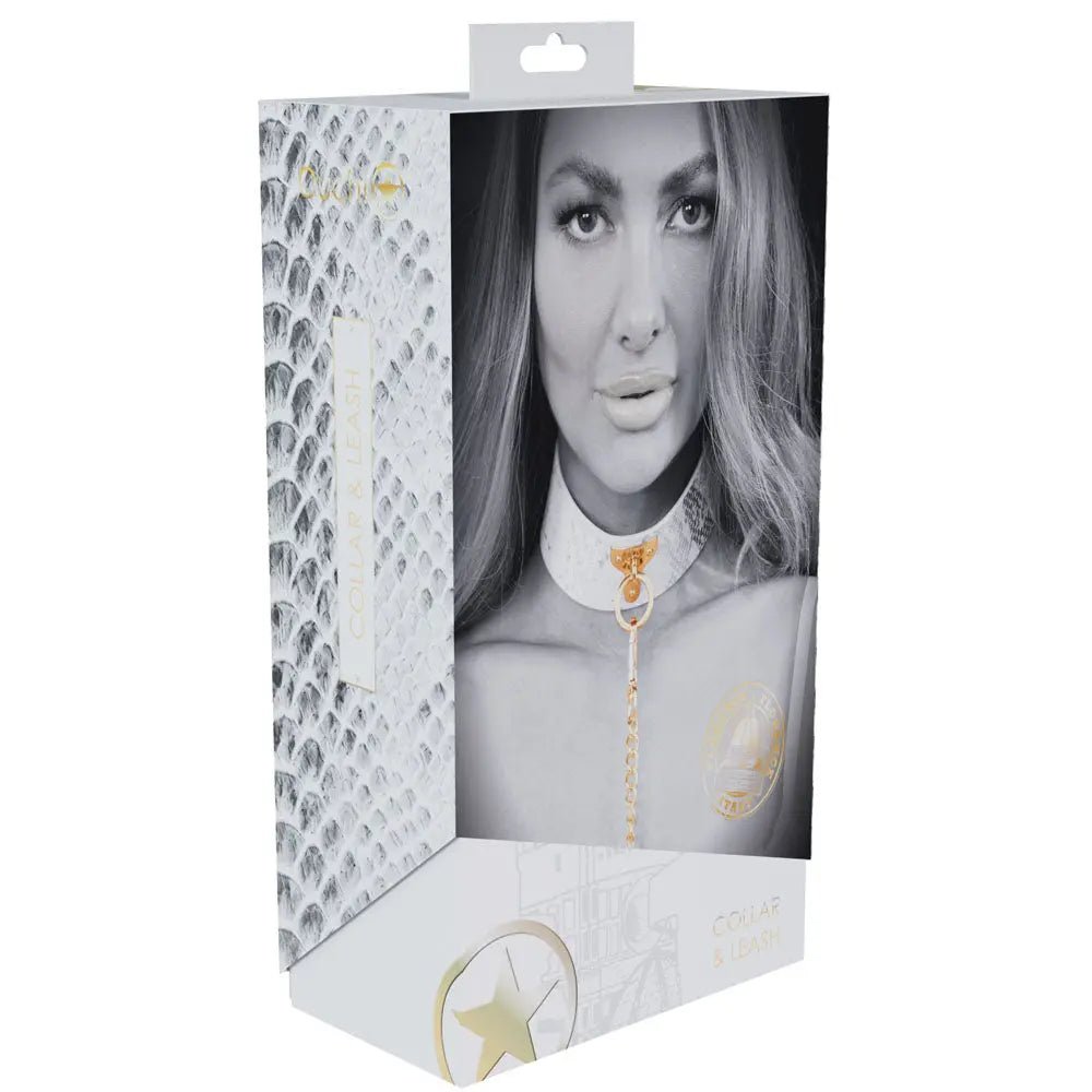 Shop affordable quality OUCH! Florence Collection - Collar with Leash - Restraint - Discreet Intimate Essentials - BONDAGE-TOYS - Shots Toys