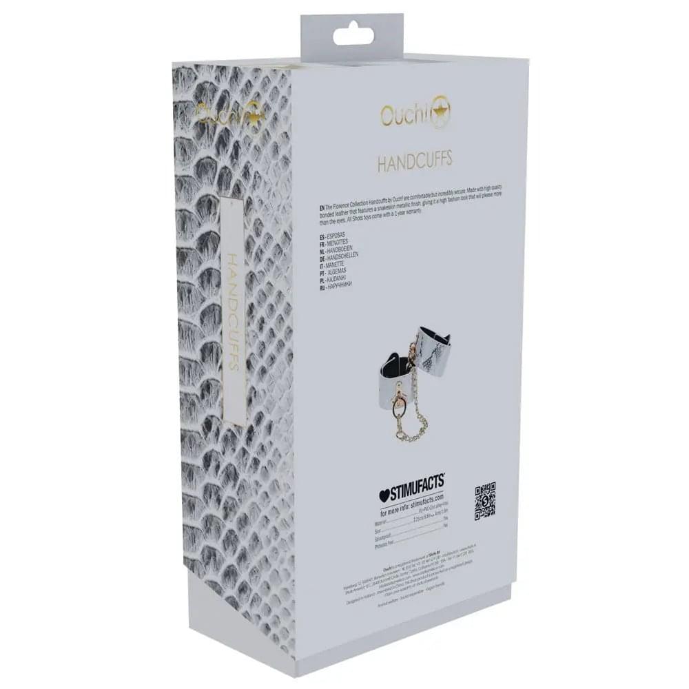 OUCH! Florence Collection - Handcuffs -  Restraints Shots Toys Discreet Intimate Essentials.