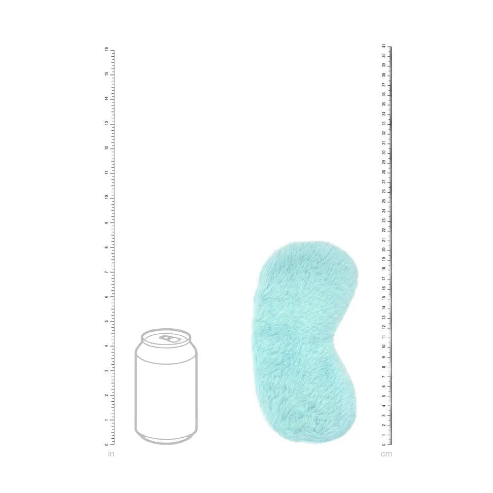 Shop affordable quality OUCH! Fluffy Mask - Powder Blue - Powder Blue Fluffy Eye Mask - Discreet Intimate Essentials - BONDAGE-TOYS - Shots Toys