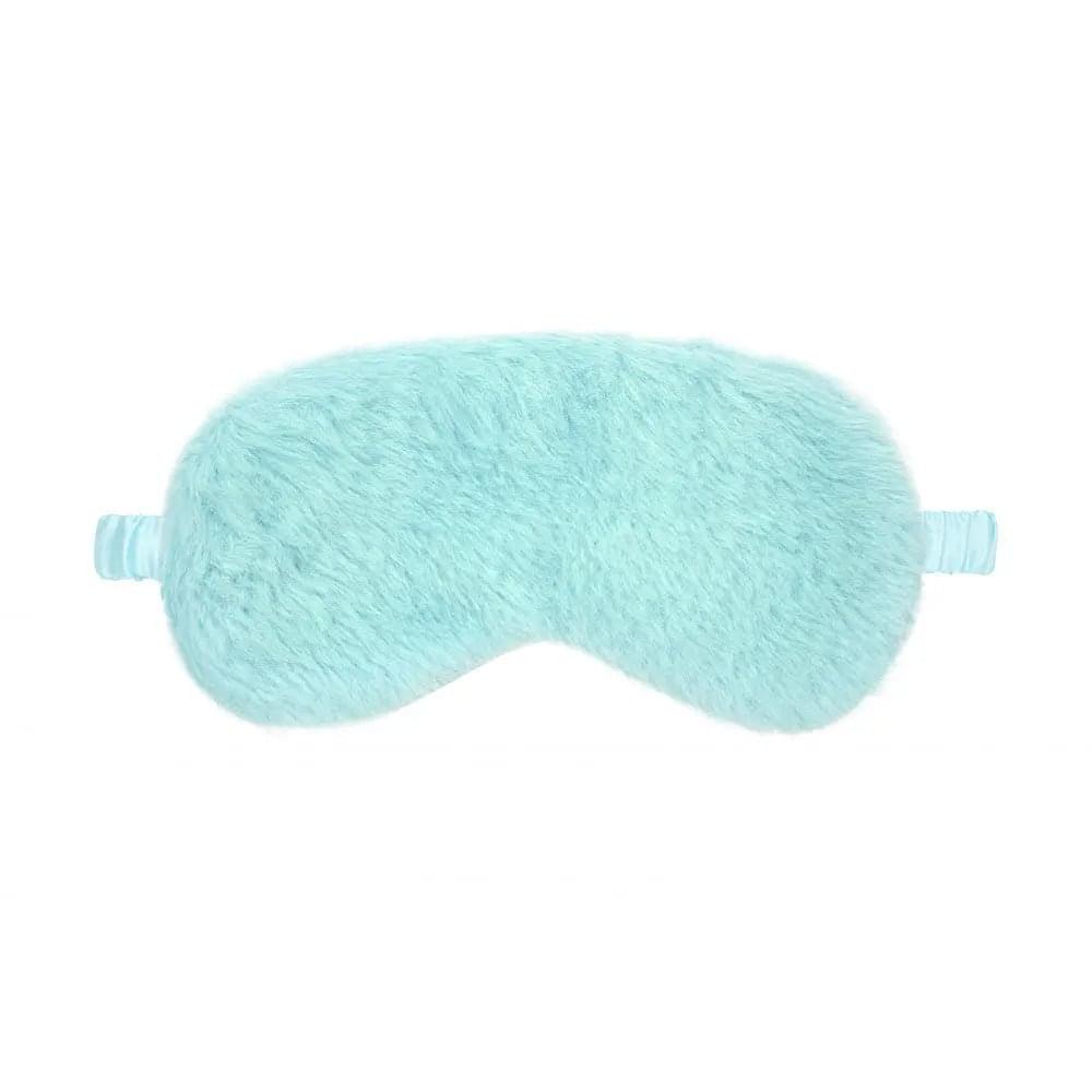 OUCH! Fluffy Mask - Powder Blue - Powder Blue Fluffy Eye Mask Shots Toys Discreet Intimate Essentials.