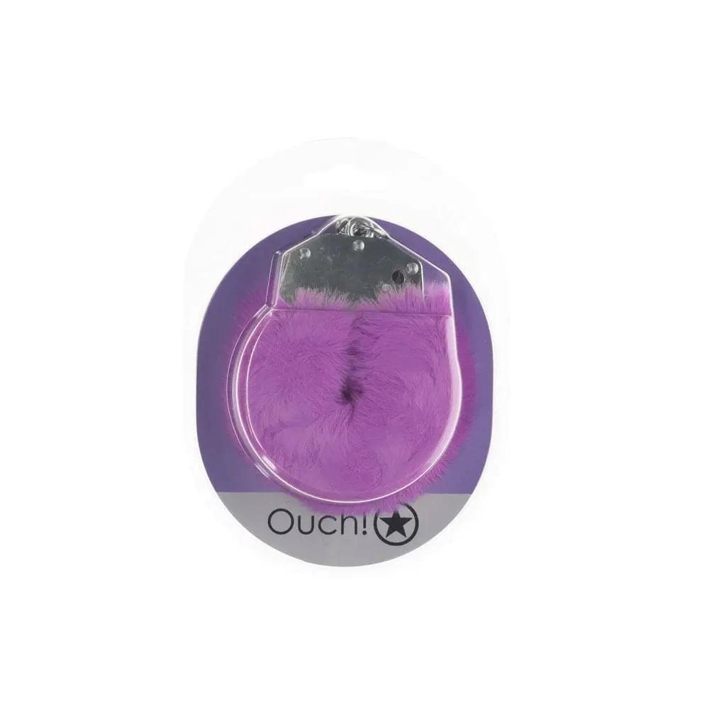 OUCH! Heavy-Duty Fluffy Cuffs -  -  Fluffy Restraints Shots Toys Discreet Intimate Essentials.
