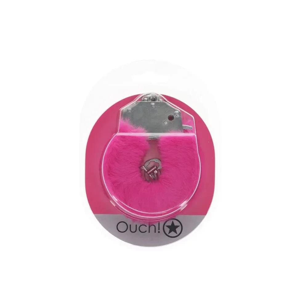OUCH! Heavy-Duty Fluffy Cuffs -  -  Fluffy Restraints Shots Toys Discreet Intimate Essentials.