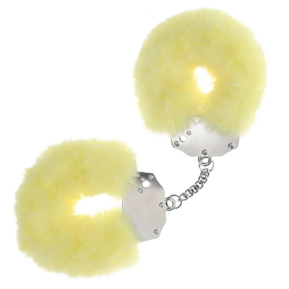 OUCH! Heavy-Duty Fluffy Cuffs -  -  Fluffy Restraints Shots Toys Discreet Intimate Essentials.