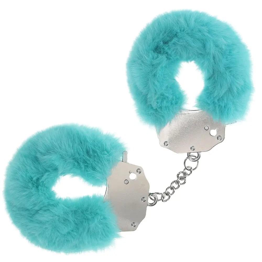 OUCH! Heavy-Duty Fluffy Cuffs -  -  Fluffy Restraints Shots Toys Discreet Intimate Essentials.