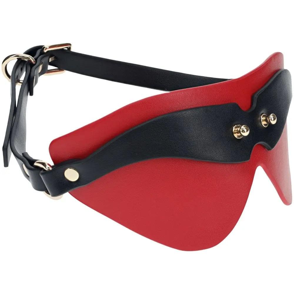 OUCH! Milan Collection - Blindfold - /Red Eyemask Shots Toys Discreet Intimate Essentials.