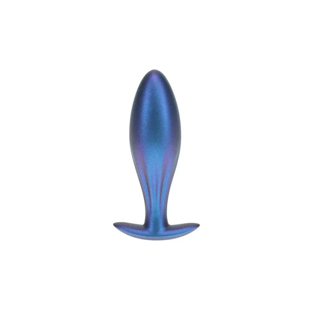 OUCH! Oval Anal Plug - Metallic  - Metallic  11.7 cm Butt Plug Shots Toys Discreet Intimate Essentials.