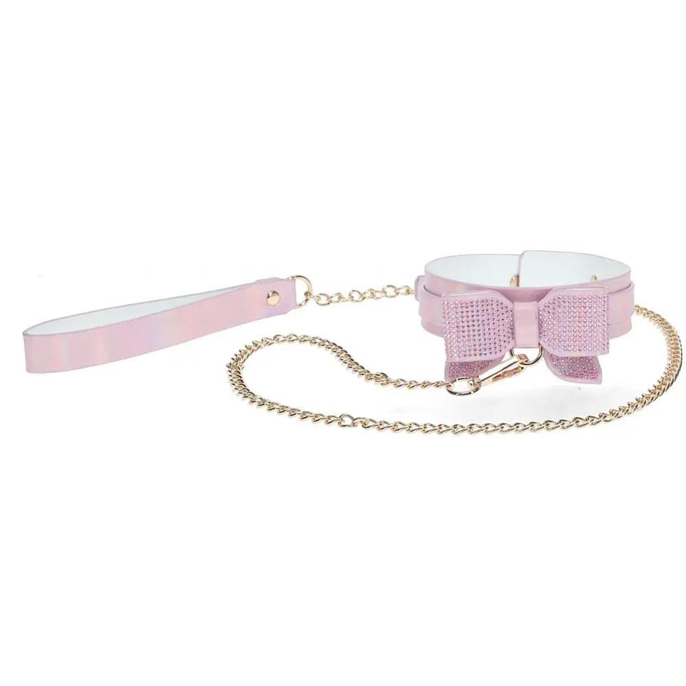 OUCH! Paris Collection - Collar with Leash -  Restraint Shots Toys Discreet Intimate Essentials.