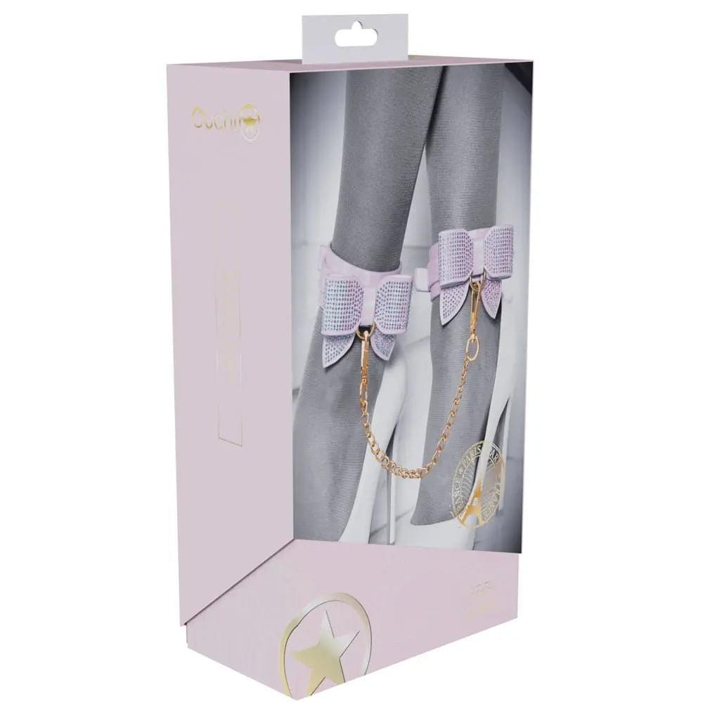OUCH! Paris Collection - Leg Cuffs -  Restraints Shots Toys Discreet Intimate Essentials.